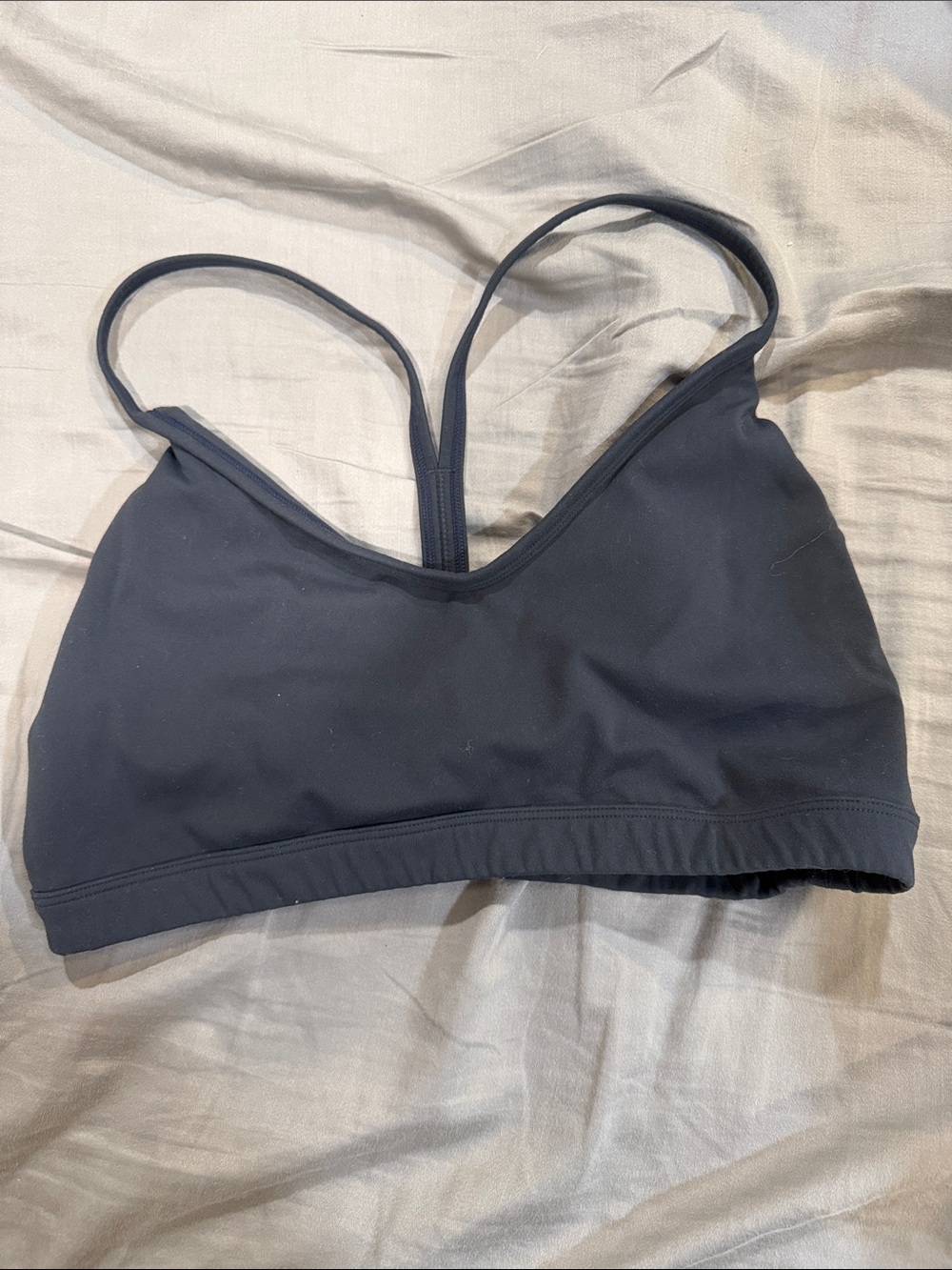 Women's Black Strappy Bralette